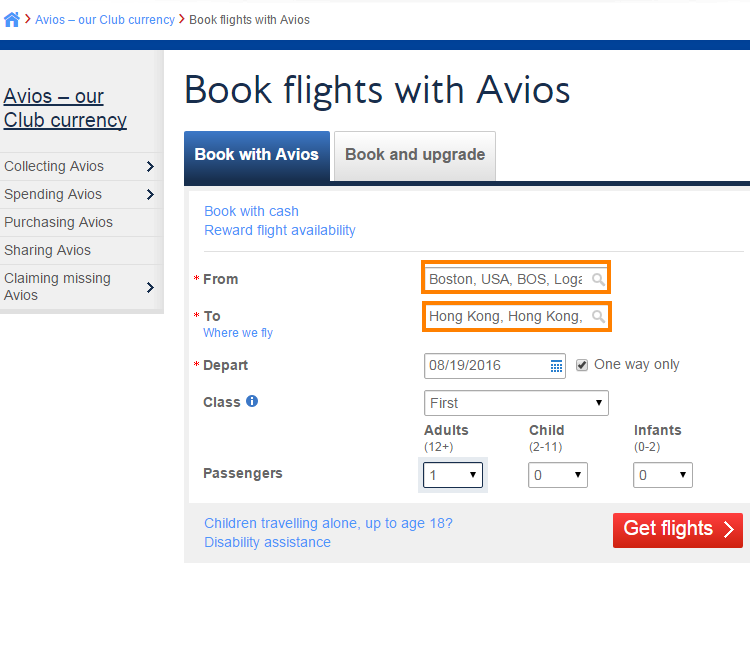 Book Flights
