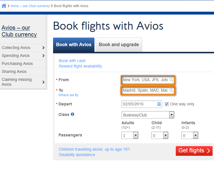 Step 4 Book Flights
