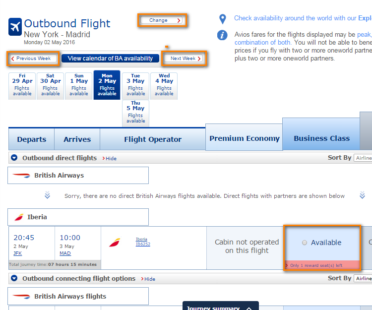 Step 6 Reward Flight Fare