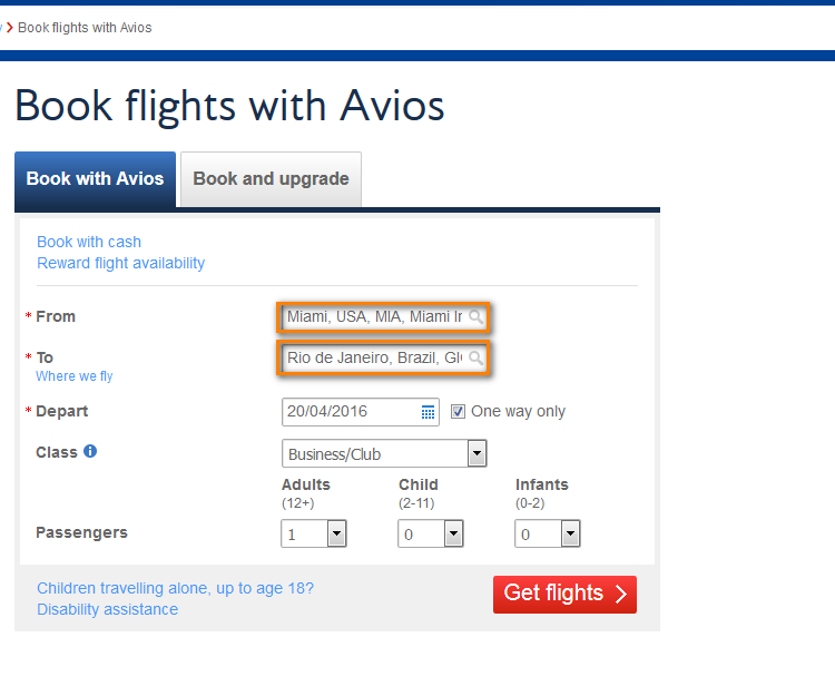 Step 4 Book Flights