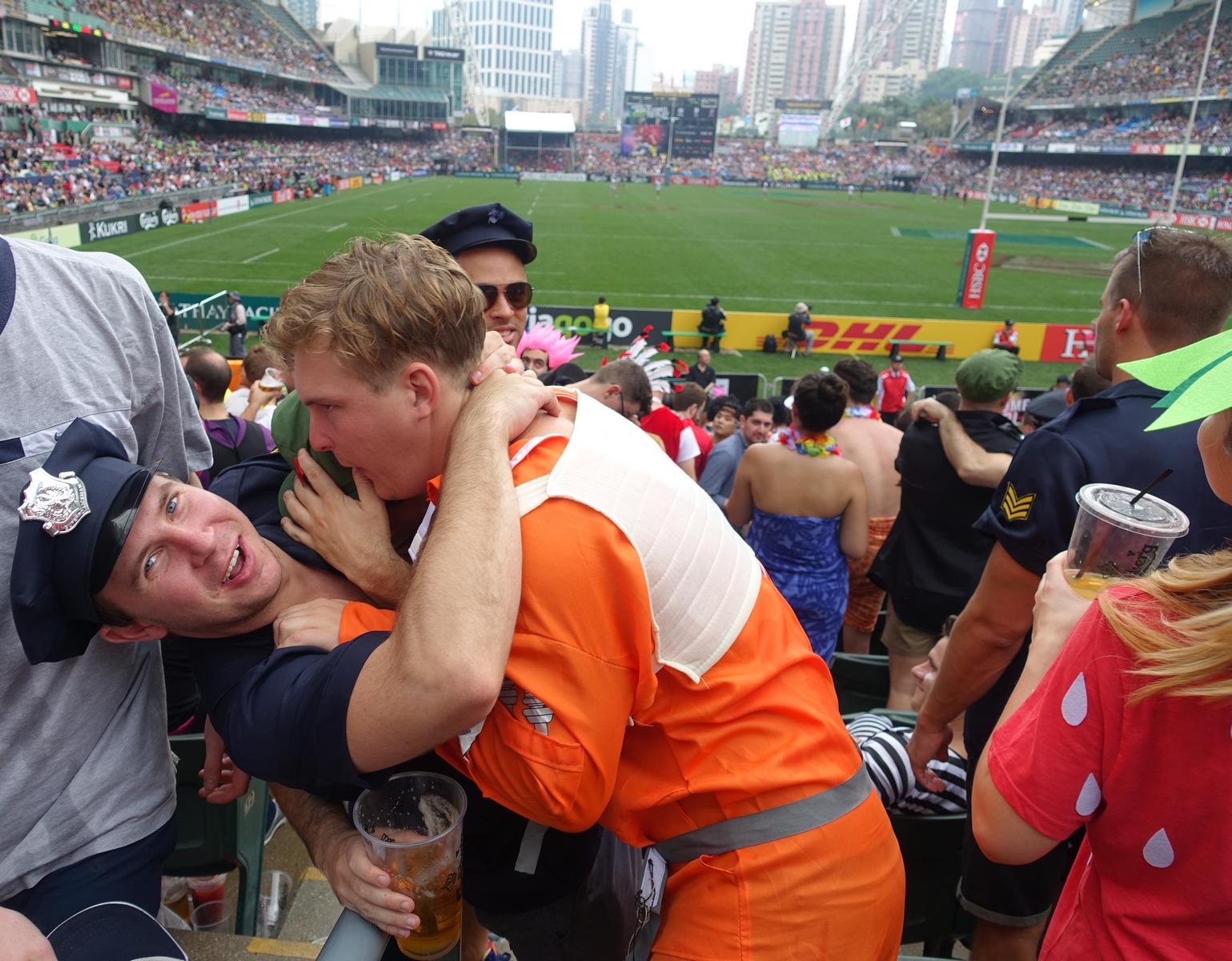 Photos: Hong Kong Rugby Sevens 2016 - South Stand - TopMiles