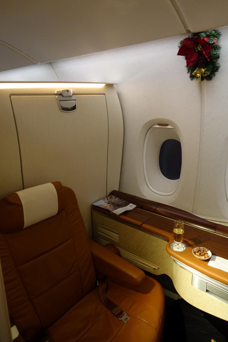 My 16,000 Christmas Flight on Singapore Airlines First Class Suites