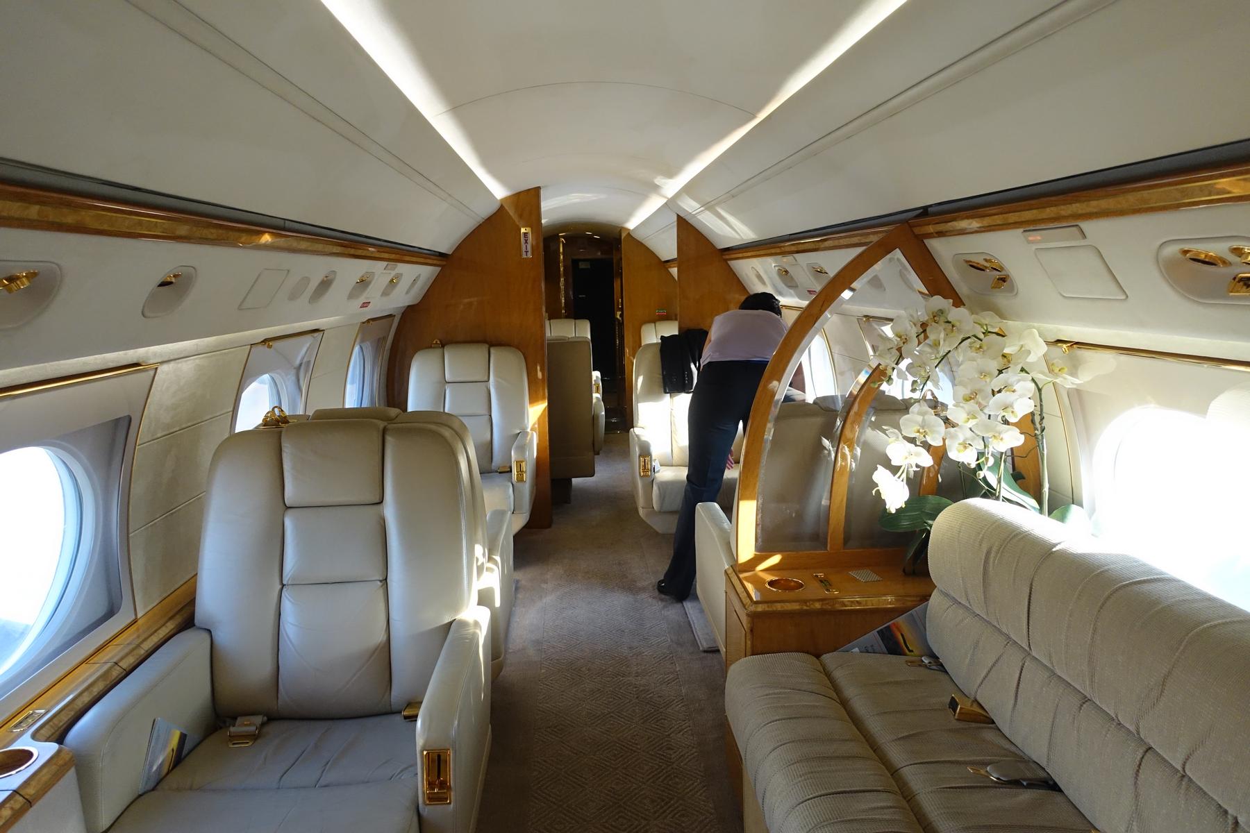 What Flying On A 50m Private Jet Gulfstream 500 G5 From